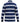 D555 Men's MARSHALL-Long Sleeve Rugby Style Striped Polo Shirt in Navy/White/Grey Stripe, 3XL to 6XL