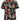 D555 LENNOX Hawaiian  Print Short Sleeve Shirt for Men's (101500) in Black, 3XL-6XL