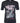 Replika Pure Premium Cotton Printed Tee (71102) in Black in Size XL to 8XL