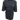 KAM PURE COTTON POLO SHIRT WITH T INSERT "5037A" IN BLACK WITH WHITE STRIPES IN SIZE 7XL TO 8XL