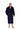 Bown Of London Premium Plain Navy Robe Gown