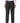 SKOPES Mens Wool Blend Flat Front Trousers in Black