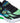 Skechers S Lights Flex-Glow Dezlo Touch Fastening Trainer Childrens Sports in Black/Blue/Lime