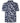 Espionage Men's Plus Size Palm Print Soft Peach Cotton Finish Shirt (SH355) XXL-8XL, Navy White