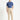 Ben Sherman Chequerboard Texture Polo Shirt For Men in Indigo, 2XL-5XL