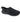 D555 SHELVEY 1 Kingsize Open Top Knitted Shoe Black, 12-15