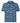 Espionage Floral Print Pique Polo Shirt For Men in Denim Multi, 2XL-6XL