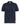 D555 Men's ROSEMARY Woven Full Stripe Jersey Polo in Navy/ Teal 2XL to 6XL