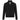 KAM Cotton Rich Fleece Full Zip Sweat Top in Black