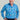Double TWO Mosaic Print Long Sleeve Shirt For Men in Blue, M-5XL