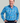 Double TWO Mosaic Print Long Sleeve Shirt For Men in Blue, M-5XL