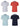 North 56*4 Men's Plus Size 100% Cotton Polo Shirt With Log On Chest (21143B) EUXXL-EU6XL, 4 Colours