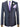 VOEUT Men's Big Size Classic Fit Suit Jacket in Tonic Blue Size 48 to 64