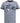 D555 Men's STANDFORD-Brooklyn Print Chest T-Shirt in Blue Reno, 3XL to 6XL