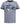 D555 Men's STANDFORD-Brooklyn Print Chest T-Shirt in Blue Reno, 3XL to 6XL