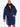 Duke - D555 Super Soft Dressing Gown With Hood In Navy 2Xl-8Xl