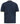 D555 Men's HAMFORD 1 Pique Polo Shirt With 2 Colour Rib Tipping in Dark Navy 2XL to 5XL