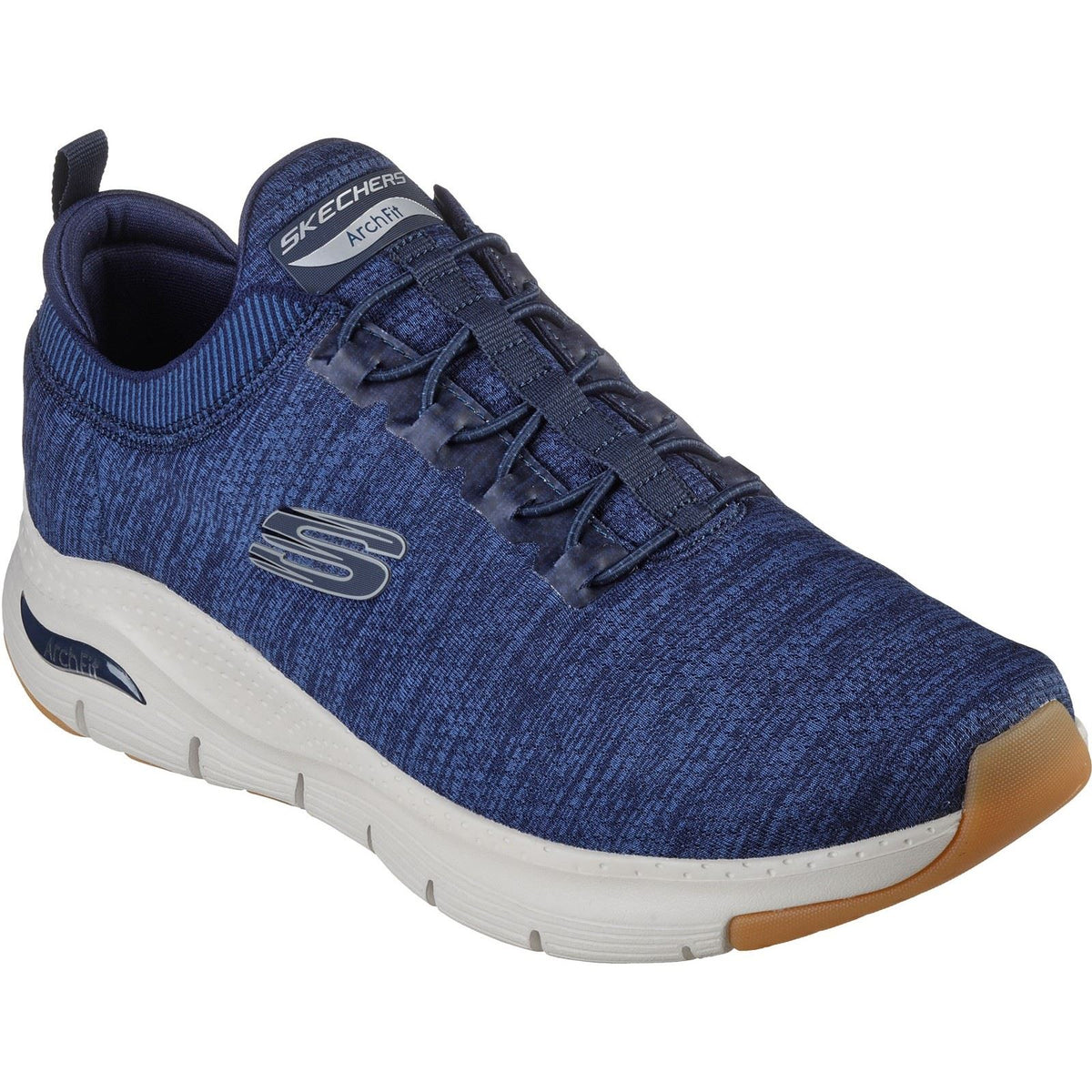 Skechers (GAR232301) Men's Arch Fit Waveport Trainers in Navy 6 to 12 - 9 / Navy