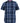 D555 HADSTOCK Check Short Sleeve Shirt for Men's (101509) in Blue, 3XL-6XL