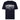 KAM Men's KBS 5726 Short Sleeve Twin Pack NYC/Brooklyn Tee in Black/Navy, 2XL to 8XL