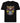 Espionage Short Sleeve T-Shirt For Men with Nashville Print in Black, 2XL-8XL