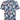 Espionage Mens Plus Size Cotton Large Floral Print Shirt (323) in Navy