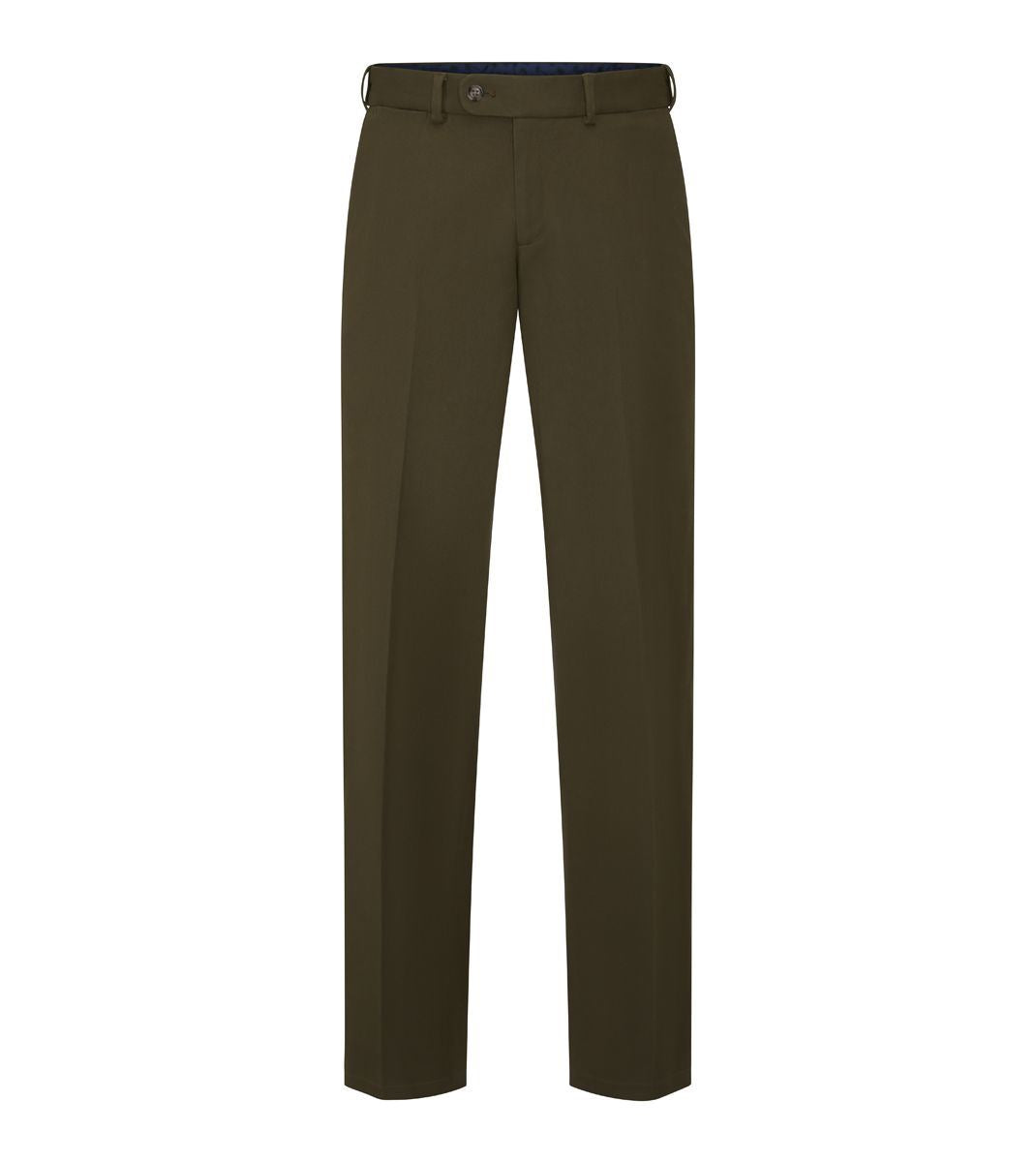 Skopes Antibes Tailored Fit Chino For Men in Olive Green, 30W to 46W - 44S / Green