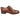 Mens Easy B Extra Wide Fit Brogue Detail Classic Shoes (Bedford) in Tan