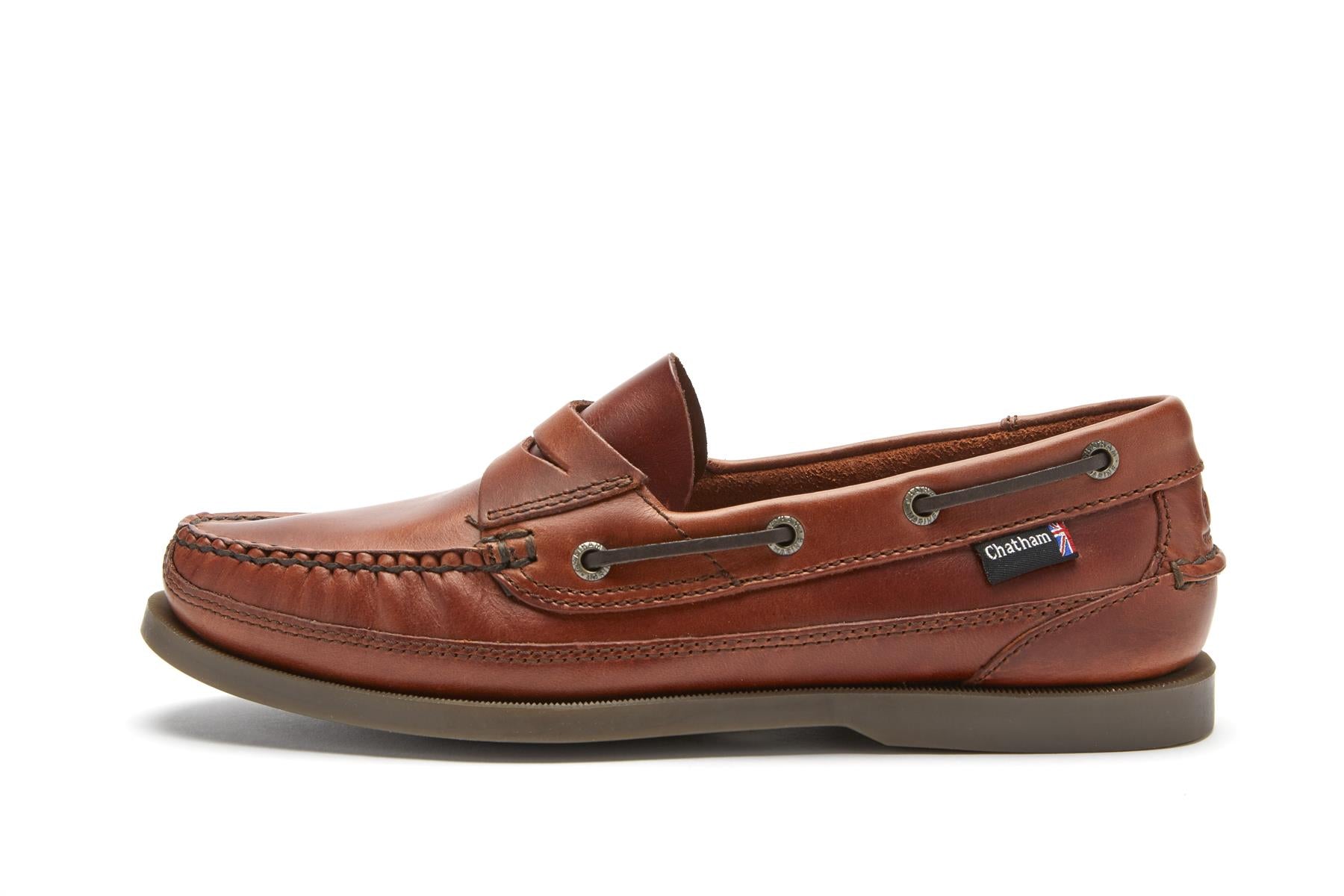 Chaussures Bateau En Cuir Gaff II Pour Homme - Mocassin Confortable, Semelle Antidérapante, Tailles 39-48