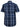 D555 HADSTOCK Check Short Sleeve Shirt for Men's (101509) in Blue, 3XL-6XL