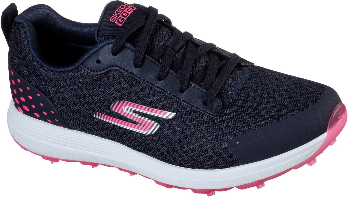 Skechers GO GOLF Max Fairway 2 Sports Shoe Ladies Sports in Navy/Pink - 6 / Navy/Pink