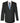 VOEUT Classic Fit Suit Jacket in Navy Stripe Size 48 to 64