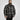 D555 FALKIRK Long Sleeve Heavy Shacket Overshirt For Men (Tall) in Black/Grey, LT-1XLT