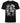 Kam Plus Size Twin Gentleman Skull Print T-Shirt For Men in Black, 2XL-8XL