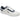 LONSDALE MEN'S LACE UP RUNNING/ WALKING TRAINSERS IN WHITE NAVY & RED