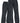 D555 SOFT COTTON VINTAGE WASH HURRICANE BLACK STRAIGHT LEG JEANS (COCOA) WAIST 42-56", INSIDELEG 30/32/34