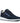 GEOX Mens Low Cut Ultra Breathable Black Leather Sneakers (Aerantis)