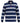 D555 Men's MARSHALL-Long Sleeve Rugby Style Striped Polo Shirt in Navy/White/Grey Stripe, 3XL to 6XL