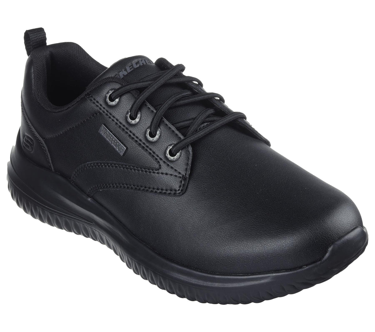 Skechers Men Trainer Shoes - Delson 3.0 - Glavine in Black Size 7 - 13 - 8 / Black