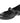 Womens (Buxton) 2E Wide Fit By Db Shoes in Black Leather / Suede