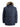 Jack & Jones Plus Size Men's Globe Parka With Detachable Fur Collar in 2XL-5XL, Navy Blazer