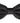 Double Two Men's Bow Tie in Black Size 15-23