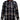 D555 FALKIRK Long Sleeve Heavy Shacket Overshirt For Men (Tall) in Black/Grey, LT-1XLT