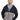D555 Mens Big Size Full Zip Hoody With Piping Detail (Lamarsh)