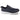 D555 DONCASTER-2 Hands Free Shoe For Men With PU & Faux Laces in Black, 12 to 15