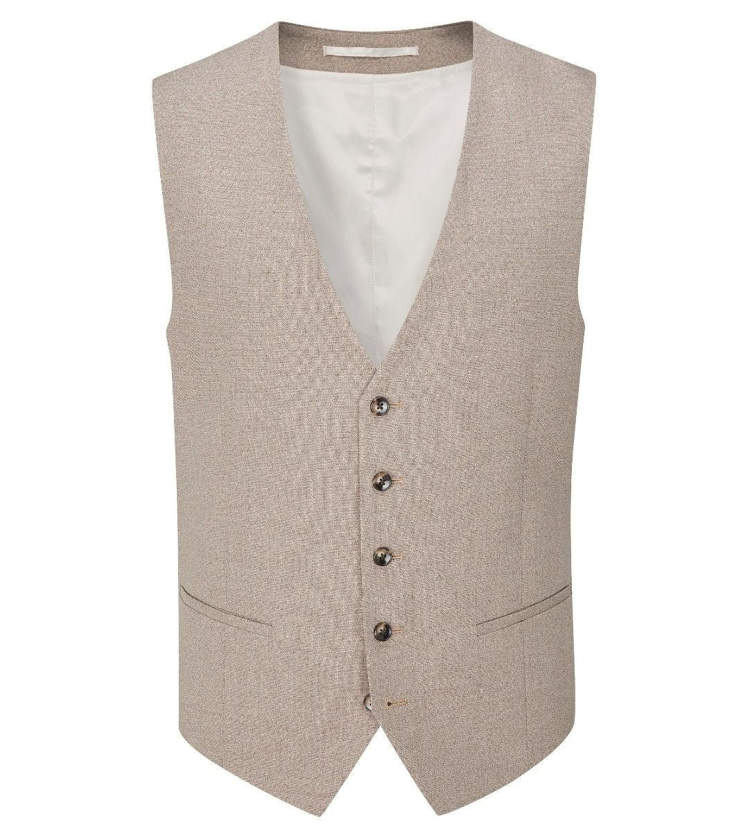 Skopes Jodrell Waistcoat For Mens MM10065 in Stone, 52R to 62R - 54R / Stone