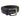 D555 LEWIS Square Buckle Plain Bonded Leather Belt For Big Men's in Black  – 2.9 cm Width, 44-64 Inch