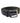 D555 LEWIS Square Buckle Plain Bonded Leather Belt For Big Men's in Black – 2.9 cm Width, 44-64 Inch
