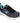 Skechers (GAR149340) Women's Skech-Air Dynamight Top Prize Wide Trainer in Black/Turq 4 to 8