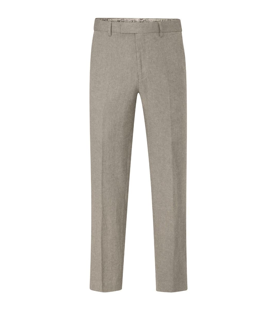 Skopes Calvados Suit Tailored Fit Trouser For Men in Stone Beige, 30W-58W - Stone Beige / 50L